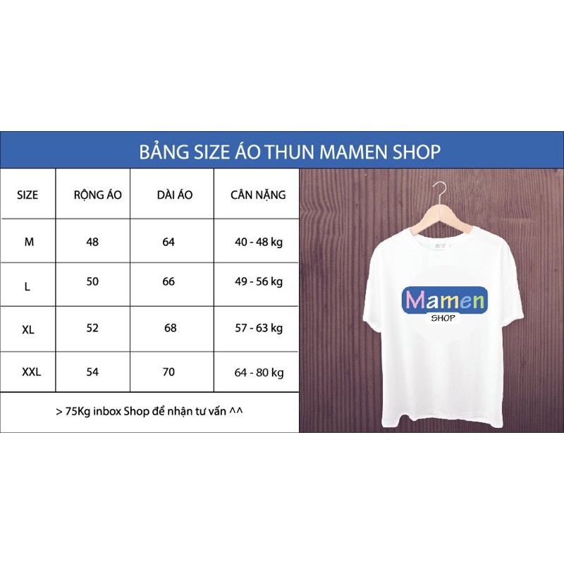 Áo phông đôi dáng rộng Unisex Earth Mamen shop MA006, áo thun đôi oversize Earth Mamen shop MA006