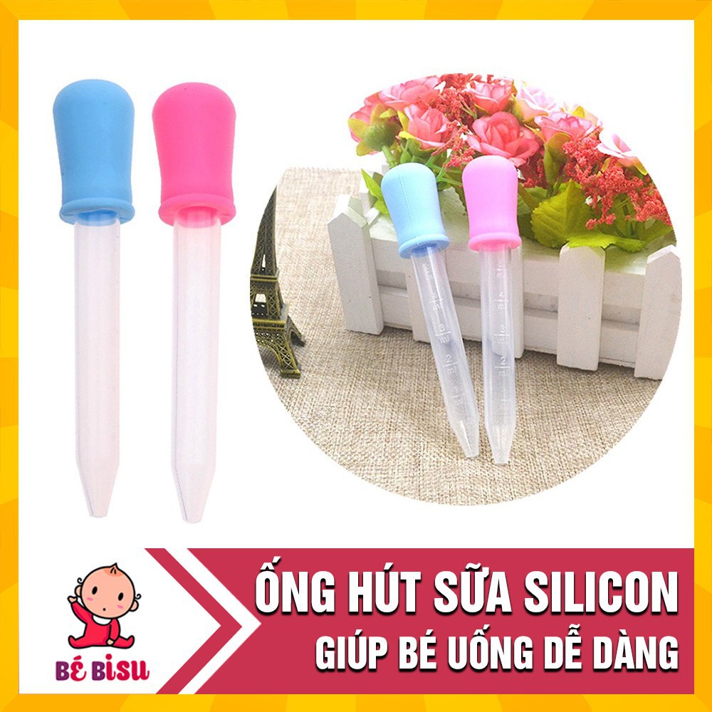 Combo 5 Ống Hút Sữa Cho Bé Lười Ty Bình