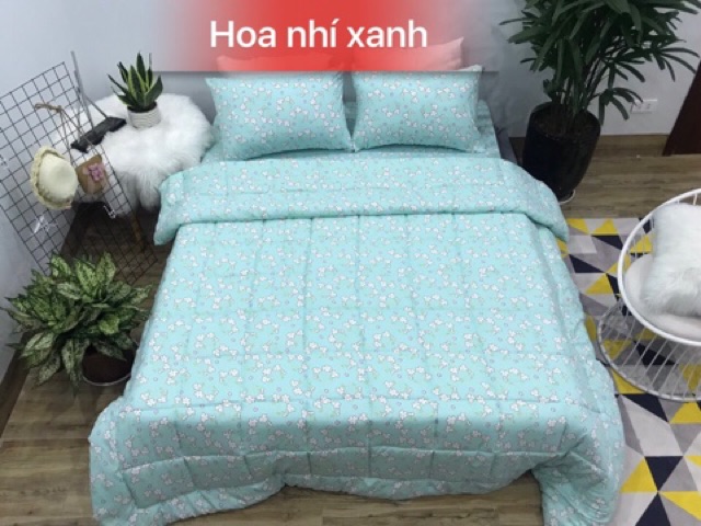 Chăn Ga COTTON ĐŨI loại DÀY - Sợi vải dày - Mềm mịn -> chát shop chọn mẫu