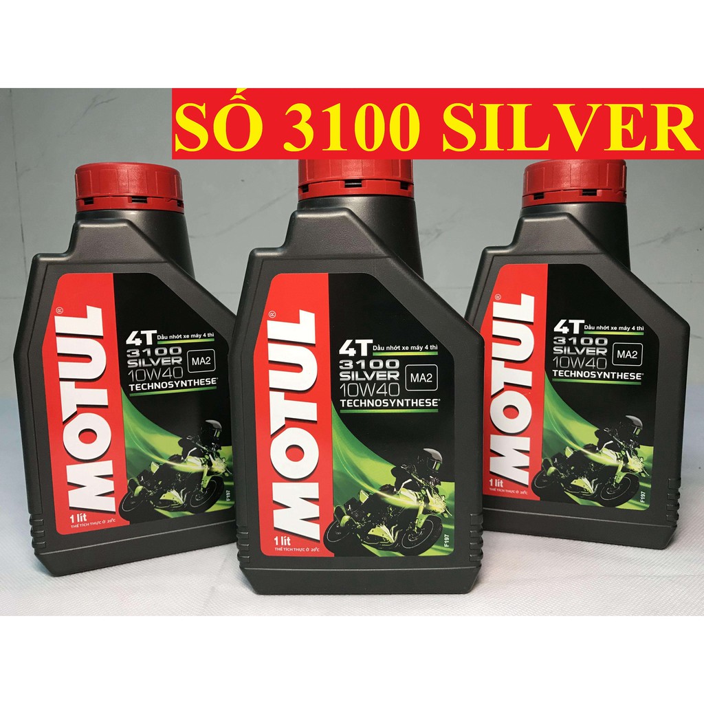 Nhớt Xe Số Motul 3100 Silver 10W40