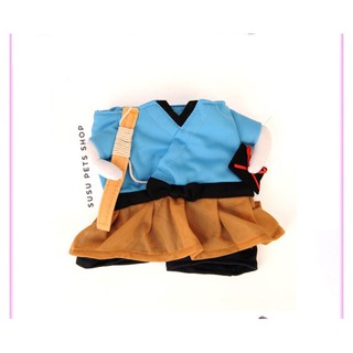 ÁO COSPLAY ĐẠO SĨ CHO CÚN MÈO