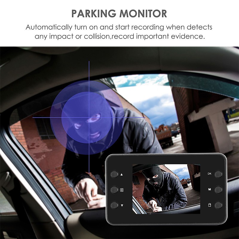 Camera hành trình cảm biến G 2.2 Inch độ phân giải cao hỗ trợ lái xe
 | BigBuy360 - bigbuy360.vn