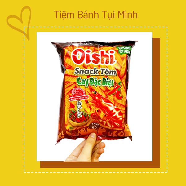 Bánh Snack (Bim bim) Oishi Tôm cay đặc biệt 40g