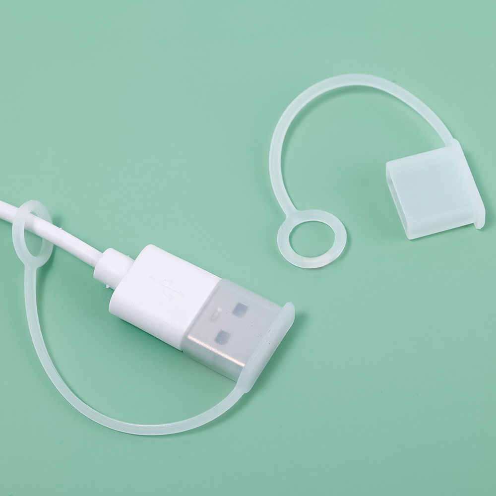Vỏ Silicon Bọc Ổ Đĩa U Chống Bụi Chống Thấm Nước Có Dây Đeo / Cổng USB Type c