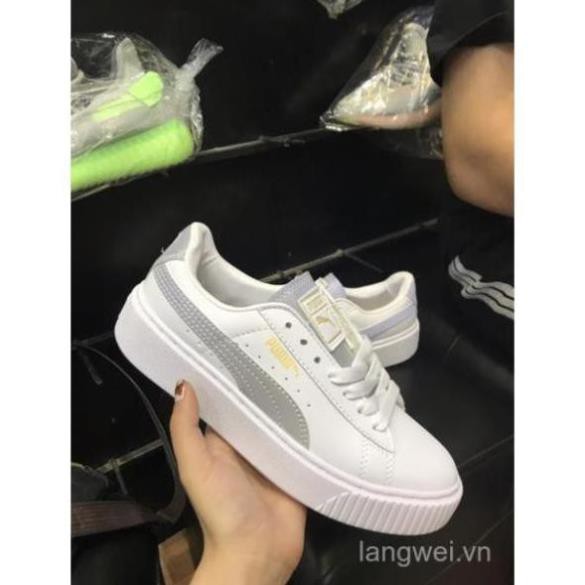 [Xả Kho] Giày pumas màu trắng phản quang hàng 1:1 hot 2021 | BigBuy360 - bigbuy360.vn