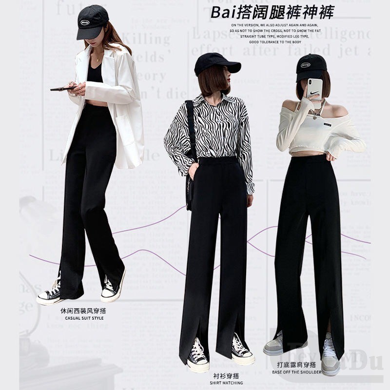 Quần Voan Ống Rộng Thời Trang Dành Cho Nữ