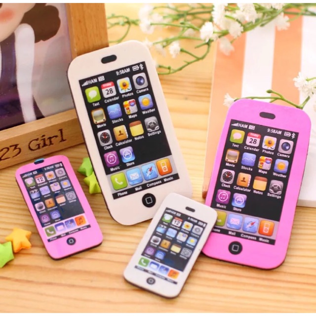 Tẩy chì hình iphone cỡ to