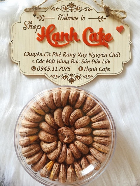 500GR HẠT ĐIỀU RANG MUỐI NGUYÊN LỤA A CỒ ĐẮK LẮK HẠT TO MẬP