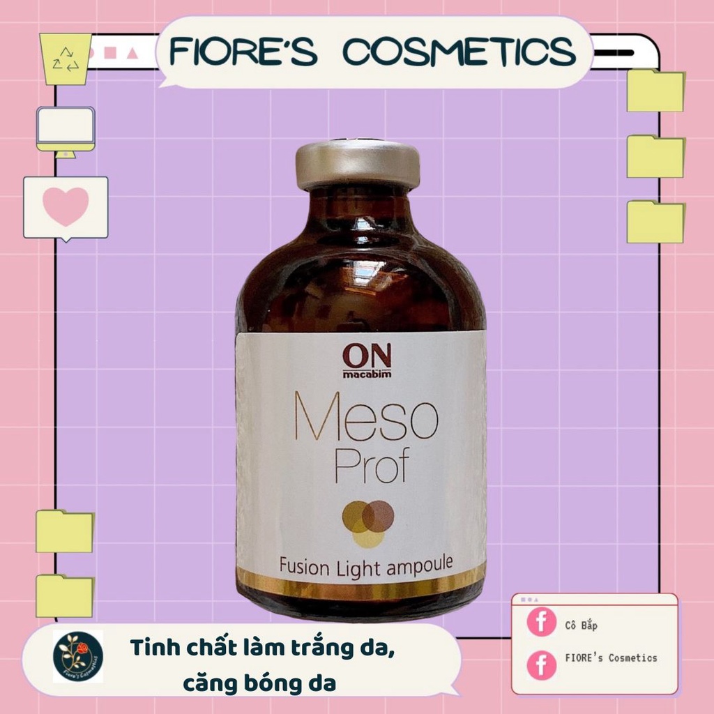 Tinh chất trắng da Onmacabim Meso Prof Fusion Light Ampoule