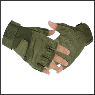 Găng tay chiến thuật black eagle/blackhawk hở ngón phong cách pubg