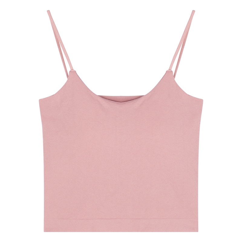 Cocory vn Áo Croptop Sát Nách Màu Trơn Có Mút Đệm Ngực 9 Màu Sắc Lựa Chọn Thời Trang Mùa Hè