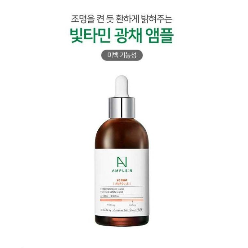 Tinh Chất Ample:N Vitamin C VC Shot Ampoule 100ml