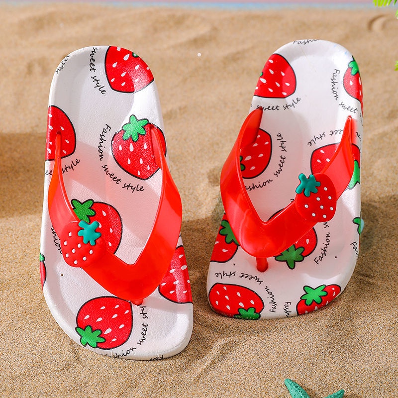 Dép Xỏ Ngón Chống Trượt Thoải Mái Thời Trang Mùa Hè Cho Bé Gái