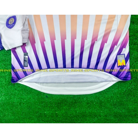 Bộ Áo bóng đá Orlando City SC Super Bodyfix Thailand mùa giải 2022-2023 Giống thi đấu 100%