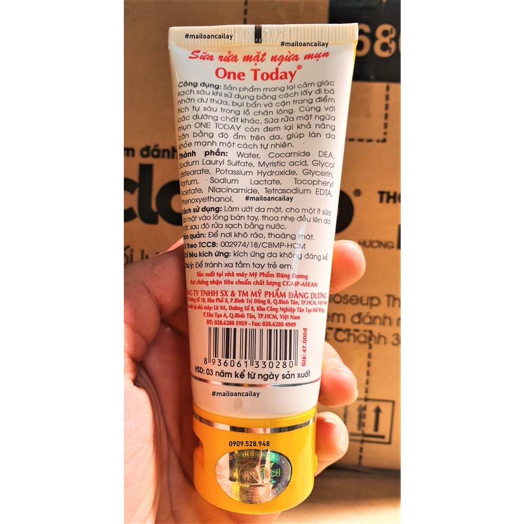 Onetoday sữa rửa mặt ngừa mụn 50ml