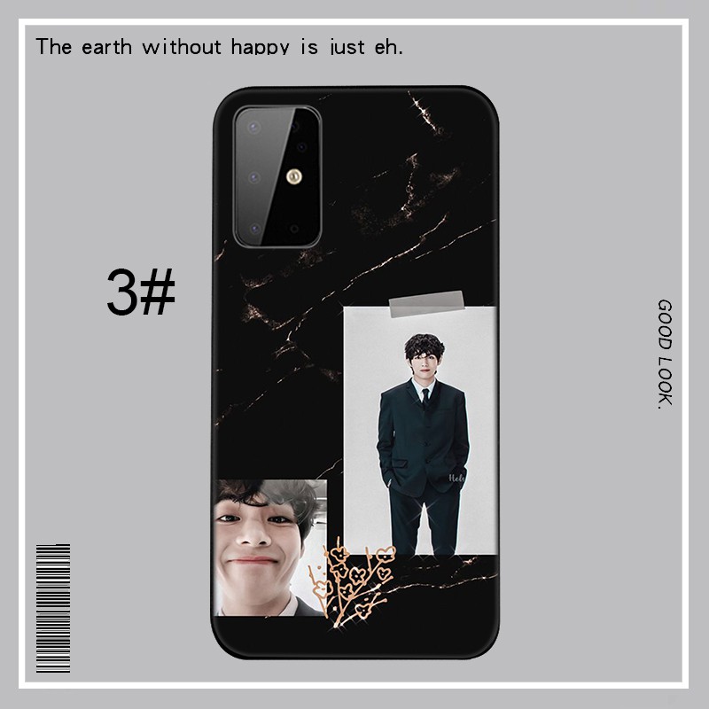 Samsung Galaxy S10 S9 S8 Plus S6 S7 Edge S10+ S9+ S8+ Casing phone Soft Case LU53 Kim Tae Hyung Bts