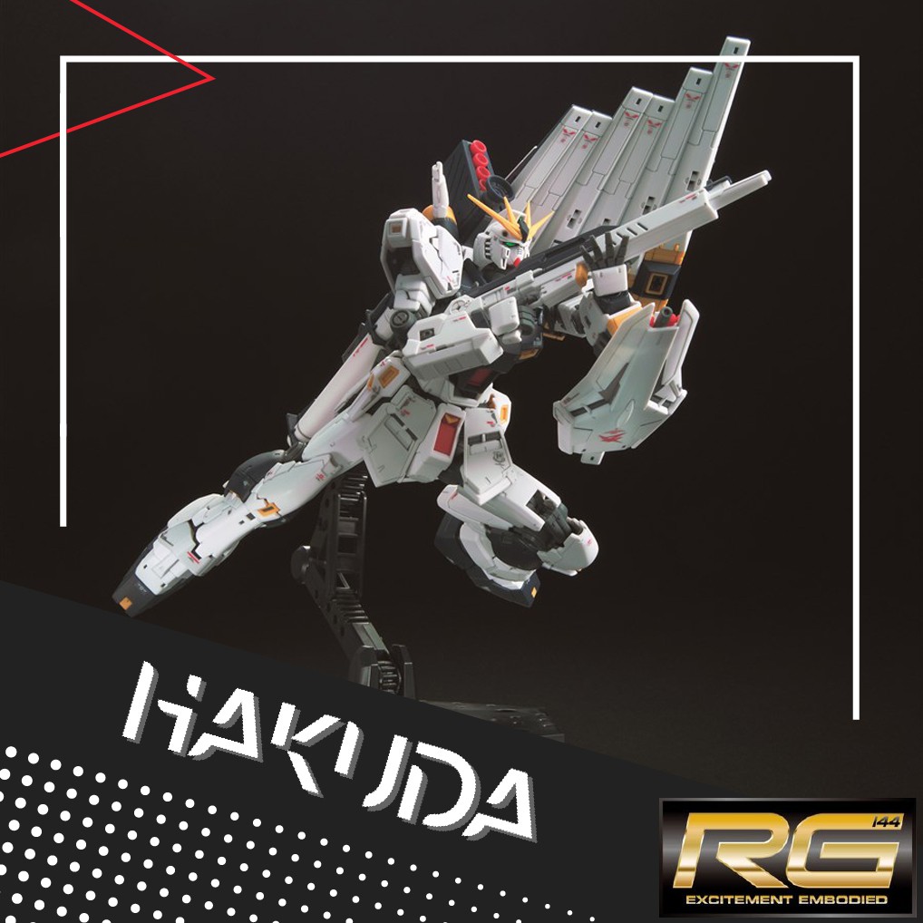 Mô hình RG 32 1/144 RX 93 RG Nu Gundam - Chính hãng Bandai Nhật Bản