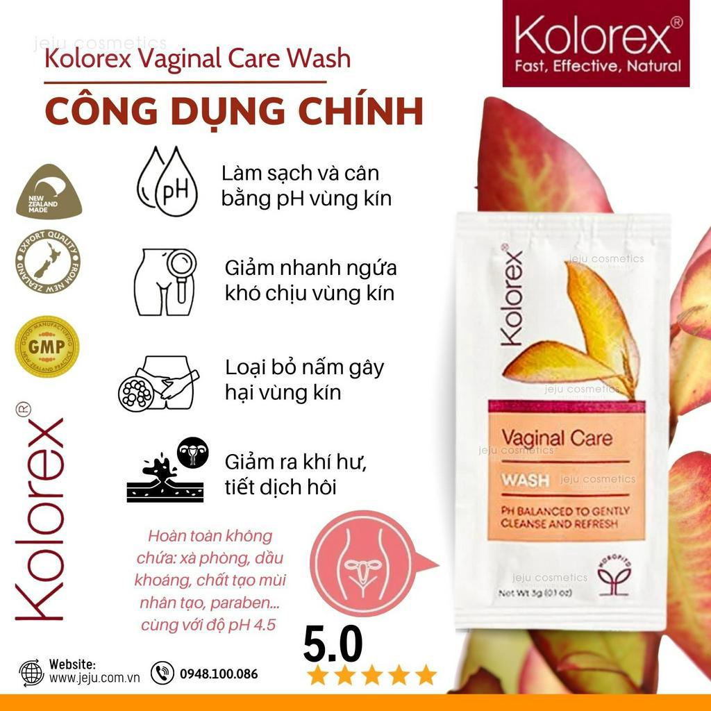 Gel vệ sinh giảm nấm ngứa Kolorex Vaginal Care Wash
