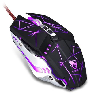 Chuột Gaming Cực Bền T-WOLF V7 LED GAME USB- Có Đèn LED