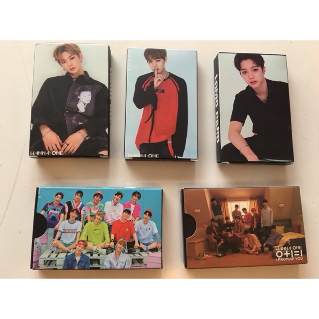 Lomo card Wanna One, Kang Daniel, Jihoon, QuanLin