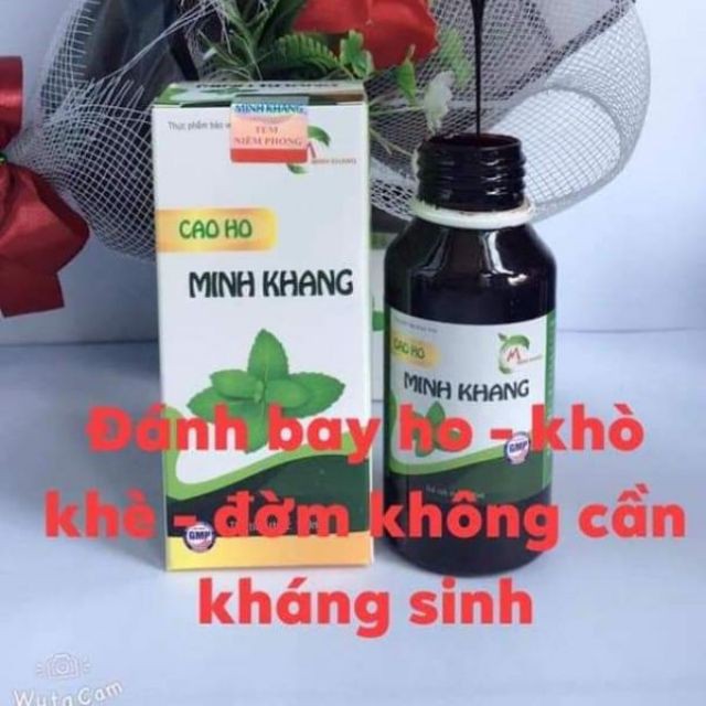 Cao ho Minh Khang - Ho, Tiêu đờm, Viêm Họng, Amidan