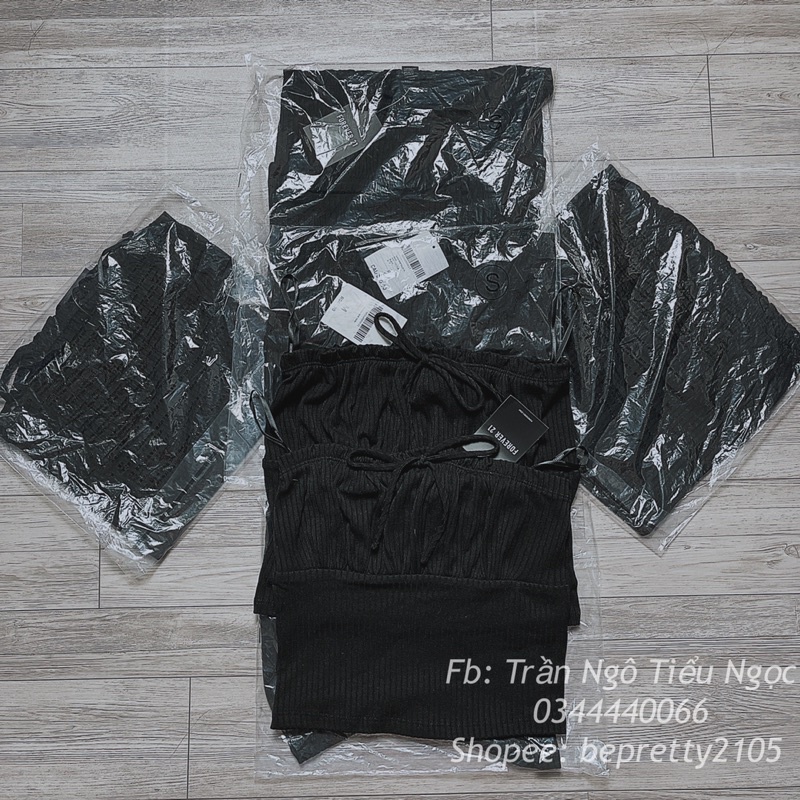 Áo Ống Nơ Ngực Xuất Dư