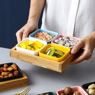 Bát Sứ Cao Cấp Ăn Dặm Hình Vuông