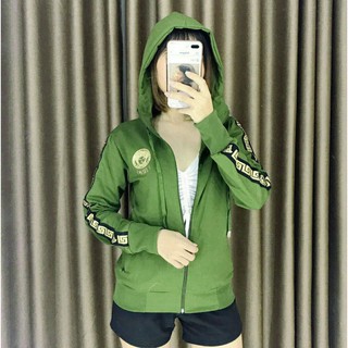 ÁO KHOÁC NỮ CHỐNG NẮNG THUN DA CÁ 4 CHIỀU SỌC TAY - HÌNH THẬT - NEW 2019