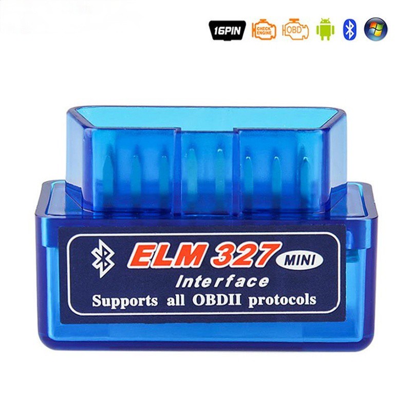 Elm327 Bluetooth V1.5 V2.1 Obd2 Mã máy quét Mini Obd2 Máy dò ô tô Đầu đọc mã Obd2 Máy quét ô tô công