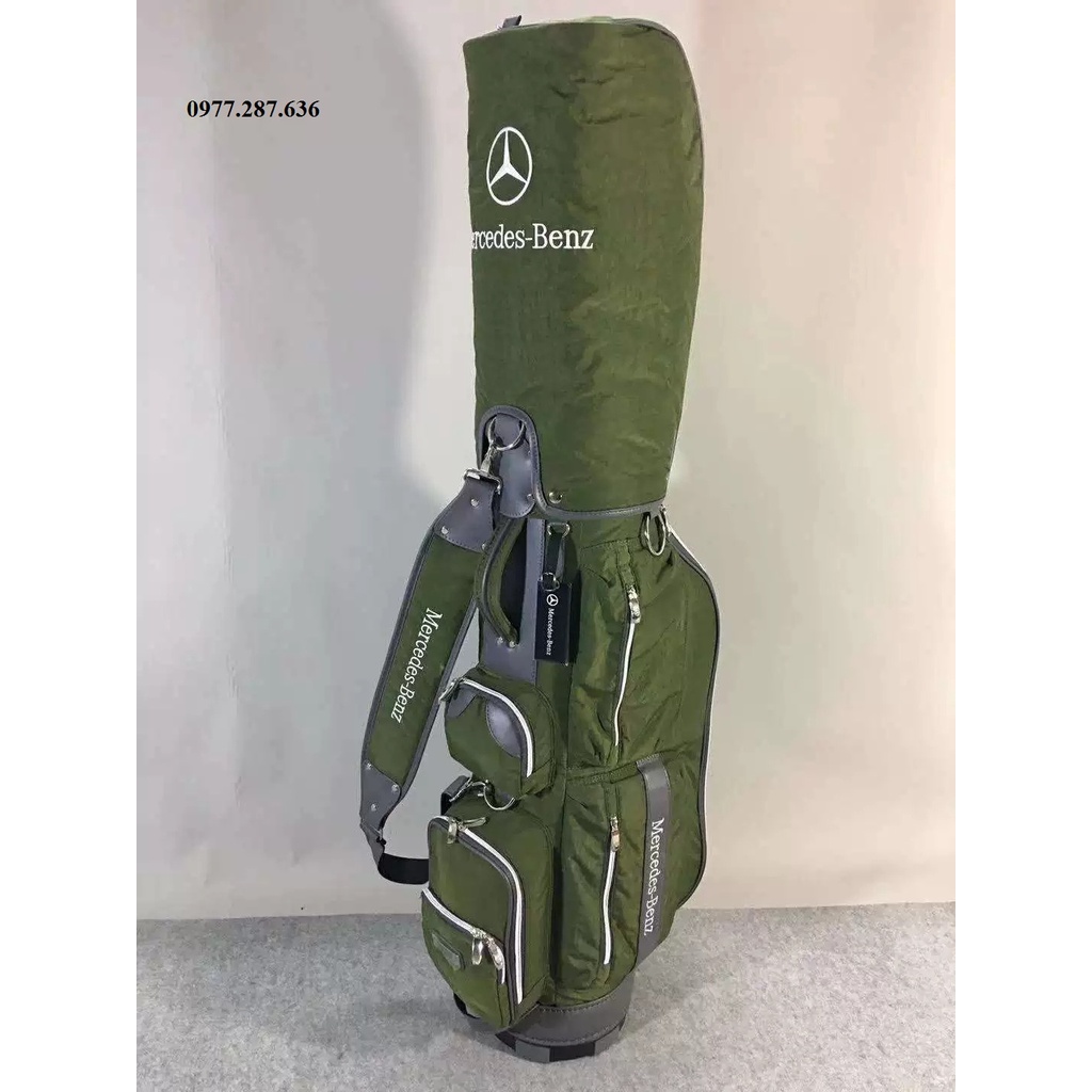Túi đựng gậy golf Mecedez túi gậy vải vạt chống nước siêu nhẹ 5 ngăn rộng rãi TM031