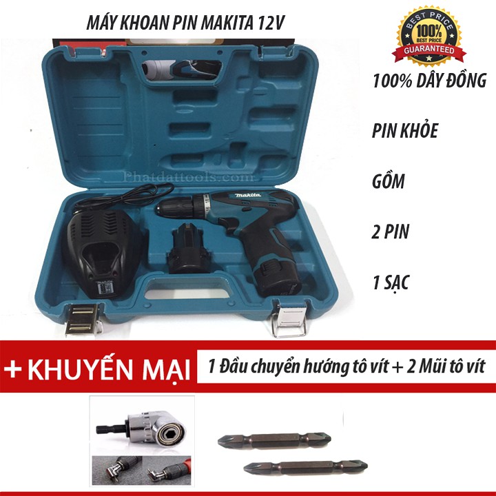 Máy khoan pin  12V