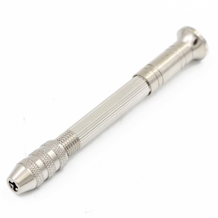 Khoan tay thủ công đa năng với 4 đầu kẹp mũi khoan từ 0,5 mm đến 2,5 mm