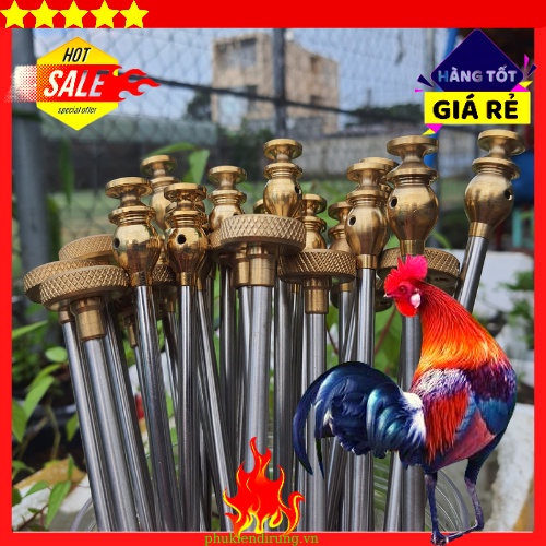 Nọc Cắm Gà Đầu Đồng Xoay 360 Giá Rẻ