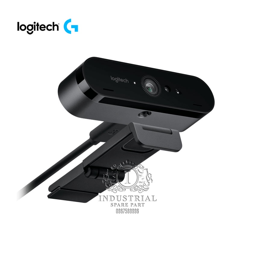 Webcam Logitech Brio 4K Ultra HD Pro chính hãng tặng chân kiểm tra bảo hành theo serial trên website Logitech