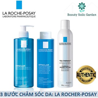 [CHÍNH HÃNG] COMBO: SỮA RỬA MẶT, TONER, XỊT KHOÁNG LA ROCHE-POSAY