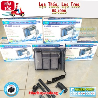 Máy Lọc Thác Hồ Cá RS7000 Thế Hệ Mới SIÊU ÊM, Siêu Sạch Cho Hồ Cá Cảnh ( Lọc Treo RS 7000 )