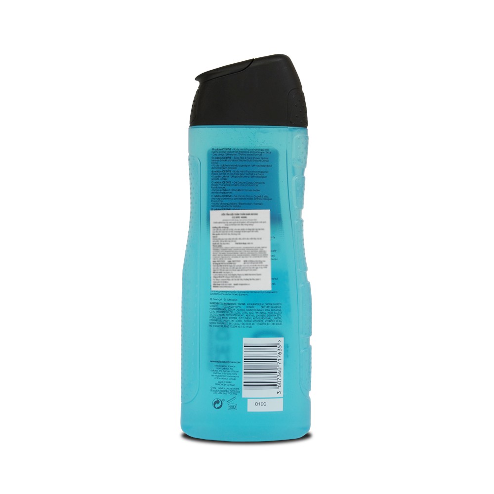 Sữa Tắm Gội Toàn Thân Nam Adidas Ice Dive 400ml