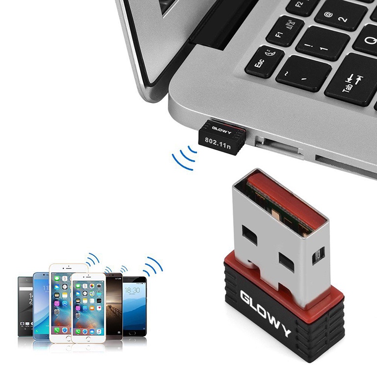 Bộ thu Wifi 150mbps _ USB Wifi Gloway GW511 _ Bảo hành trọn đời | BigBuy360 - bigbuy360.vn