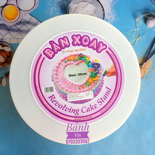 Bàn xoay trang trí bánh kem - BGTC