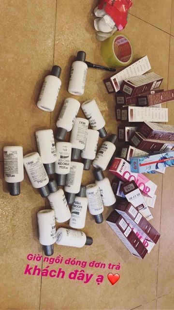 Thuốc nhuộm màu NÂU SỮA ( tặng trợ dưỡng + găng tay) | BigBuy360 - bigbuy360.vn