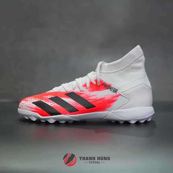 GIÀY ĐÁ BÓNG CHÍNH HÃNG  ADIDAS PREDATOR 20.3 TF J – EG0929 – TRẮNG / HỒNG