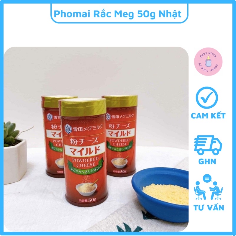 Phô Mai Rắc Nhật Bản Meg Cho Bé Ăn Dặm Date 6/2023