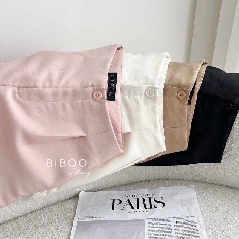 BIBOO - Quần short ngắn túi sườn lưng liền BLING SHORTS