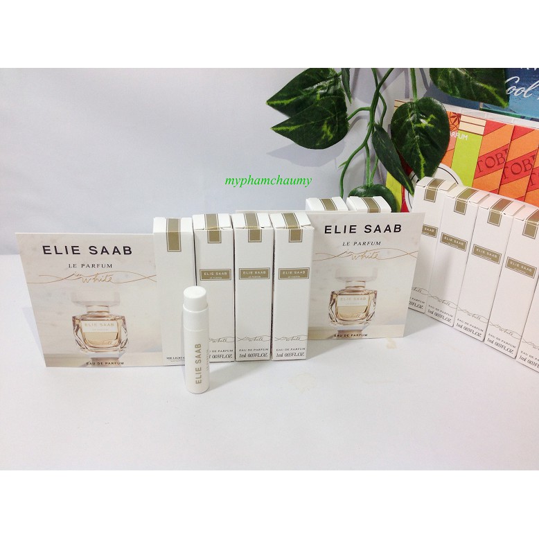 Mẫu Thử Nước Hoa Vial Nữ Elie Saab Le Parfum In White