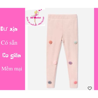 Quần legging quả bông pom pom