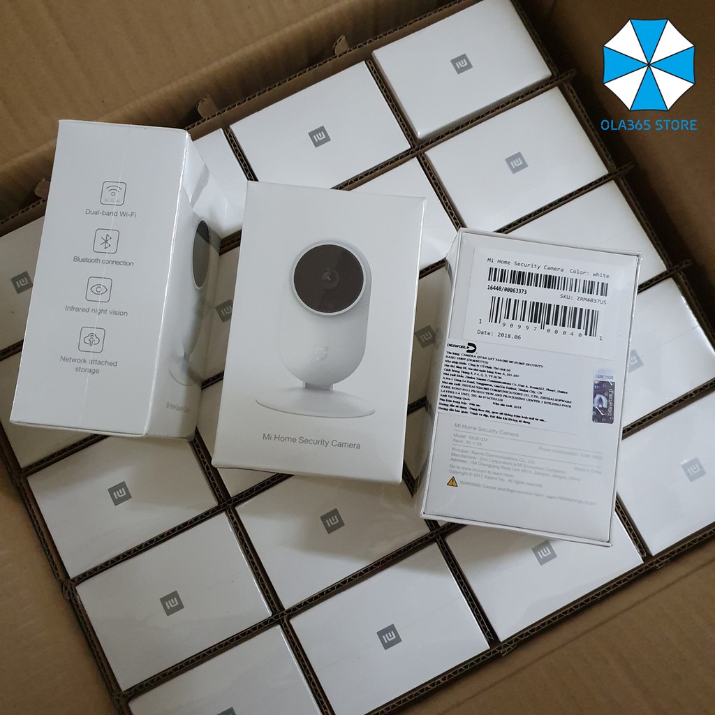 [Bản Quốc tế 2017] Camera giám sát Xiaomi Mijia Mi Home Security 1080P + Tặng đế gắn tường | BigBuy360 - bigbuy360.vn