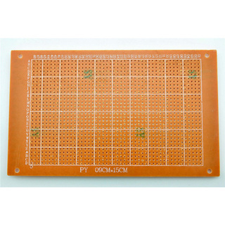 Phíp Đồng Đục Lỗ 1 Mặt PCB ( Nâu )