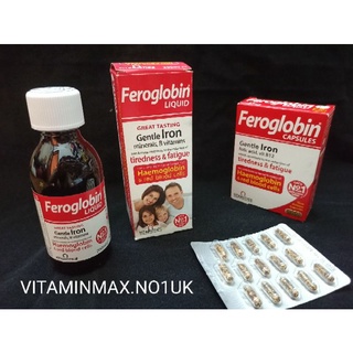 Hỗ trợ tái tạo hồng cầu ngừa thiếu máu cho trẻ Sắt nước Feroglobin Liquid