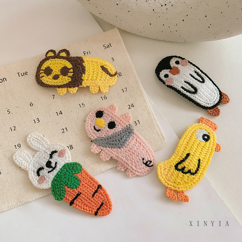 Kẹp Tóc Hình Động Vật Dễ Thương Cho Nữ