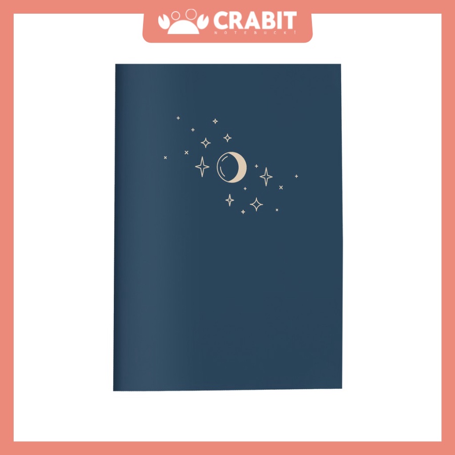 Vở kẻ ngang Crabit Nhũ Mặt trăng 80 trang